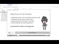E-Learning module DEMO