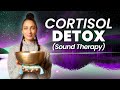 Calming Cortisol Detox | Parasympathetic Nervous System Healing | Sound Bath Meditation