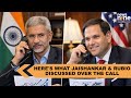 Inside details of call between Jaishankar \u0026 US Secretary of State Rubio| Here's all what they talked