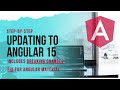 Angular 15 Update | Best Way To Update ANY Angular APP