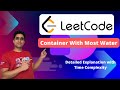 Container With Most Water || LeetCode 11 || C++