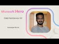 Jeevarajan Kumar - D365 Field Service 101