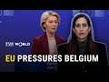 EU pressures Belgium to release frozen Russian assets for Ukraine loan