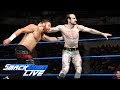 Sami Zayn \u0026 Tye Dillinger vs. Mike Kanellis \u0026 Aiden English: SmackDown LIVE, July 25, 2017