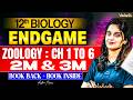 12th Bio-Zoology | Chapter 1 to 6 Book Back + Book Inside 2 and 3 Marks | ENDGAME | Asha Ma'am