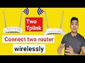 How To Connect Tplink router wirelessly 100%Working | 2 tplink router wireless connection In hindi