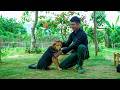 A Former Officer Happily Takes Care of His Teammate’s Dog