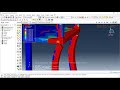 Simulation collapse analysis of reinforced concrete structure under blast loading in Abaqus
