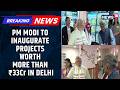 PM Modi Visits GPRA Type-5 Quarters In Sarojini Nagar; Hands Over Keys To Female Allottees | News18