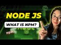 What is NPM | What is NPM in Node JS | Node JS Tutorial in Hindi for Beginners