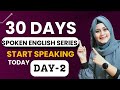 Class 2 Spoken English | Free Spoken English Course | Complete English Speaking Corse Day 2