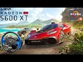 Forza Horizon 5 - Benchmarks and gameplay with Thrustmaster T150 - Ryzen 5 3600 + RX 5600 XT