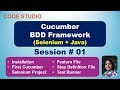 Cucumber BDD Framework Development (selenium + Java)  in Hindi #01 | With Practical Demo