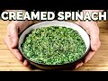 Steakhouse Creamed Spinach - The Forgotten Side Dish