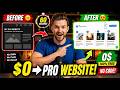 How To Make a Professional Website in Minutes with AI (Free \u0026 Easy Method)