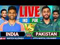 🔴 Live: India vs Pakistan T20 World Cup, Live Match Score | IND vs PAK Live match Today | Watchalong