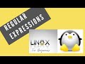 Linux - Regular Expressions