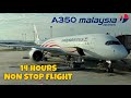Malaysia Airlines Airbus A350-900 Economy 🇲🇾 Kuala Lumpur KUL to London LHR 🇬🇧 [FULL FLIGHT REPORT]