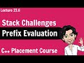 Prefix Expression Evaluation | C++ Placement Course | Lecture 23.5