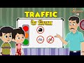 Traffic के नियम | Traffic Rules | Kids Story | पंचतंत्र की कहानियाँ | Animation Story | jabardast Tv