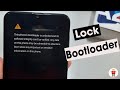 How to Relock/Lock  Bootloader for All Samsung with Android 9 \u0026 10 Without PC