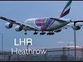 *Evening Arrivals* RW27R at London Heathrow Incl. Emirates, Garuda Liveries \u0026 more... ✈️🛬