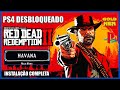 How to install the Havana mod menu in Red Dead Redemption 2 on a jailbroken PS4.