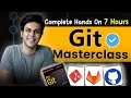 Complete Git and GitHub Tutorial for Beginners 2025 || Zero to Hero Git Master Class #sdet #devops