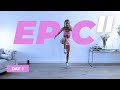 40 Min HIIT + Low Intensity Cardio / No Equipment / No Repeat | EPIC II - DAY 1