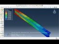 Tutorial 1. ABAQUS Cantilever Steel Beam Loaded At The Free End (Method 1)