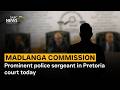 Prominent police sergeant in Pretoria court today
