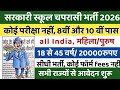 Government School Peon Recruitment 2026 | Apply Online | School Peon Recruitment 2026 | Chaprasi ...