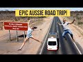We drove 146.6KM (90 MILES) in a STRAIGHT LINE: Australia's Longest Straight Road!