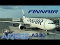 First time FINNAIR Airbus A330-300 🇫🇮 Helsinki to New York JFK 🇺🇸 Business Class[FULL FLIGHT REPORT]