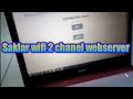 Saklar wifi iot 2 chanel webserver esp 8266-01
