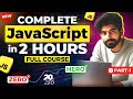JavaScript Full Course For Beginners (Part-1) | Learn JS Variable, Operators \u0026 DataType in 2024