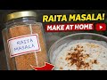 Chaas Masala Recipe at Home | Raita Masala Powder | Easy \u0026 Tasty | trailofspices
