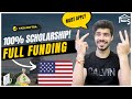 USA Universities offering 100% scholarship for international students | Part 1