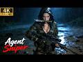 One Woman One Knife！Top Female Sniper Wipes Out Gang！Barrett Duel！Action Sniper 2026!