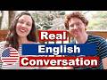 Real English Conversation: English listening practice