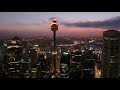 AUSTRALIA 4K, SYDNEY AUSTRALIA AT NIGHT 4K, Ultra HD