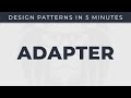 Adapter - Design Patterns in 5 minutes
