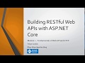 New Course! Building RESTful Web APIs with ASP.NET Core 3.1 - Trailer