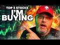 5 BEST Stocks to BUY Now (I'M BUYING)