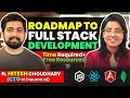 How to become Full Stack Developer in 2022 ft. @HiteshCodeLab | Development Roadmap | Anshika