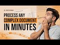 Process ANY Complex Document with AI | No-Code Data Extraction Solution