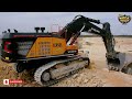 Massive Power! Volvo EC750E \u0026 EC210 Excavators Loading Dumpers | Heavy Equipment Action (4K)