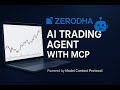 Meet My Zerodha AI Agent | Built with Kite API + MCP Server 🤖📈