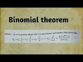 Binomial theorem 7 marks problems @sri math world