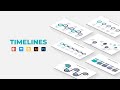 Animated PowerPoint Timelines Infographics